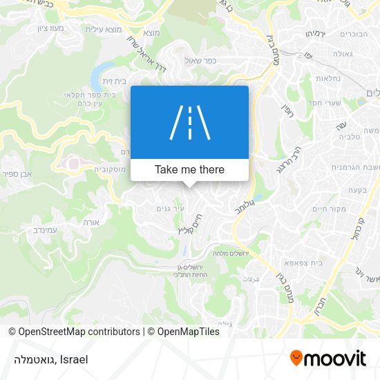 גואטמלה map
