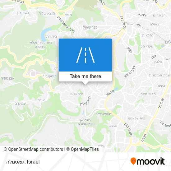Карта גואטמלה