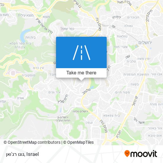 גוגו רג'ואן map