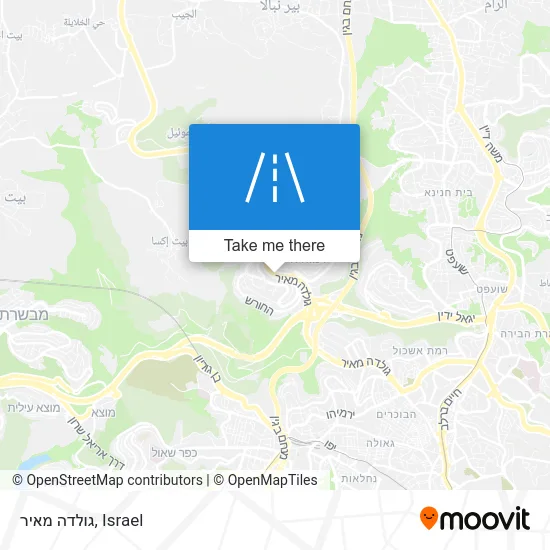 Карта גולדה מאיר