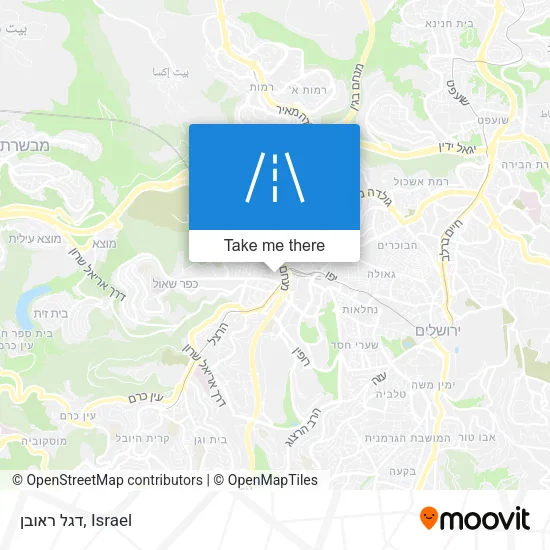 Карта דגל ראובן