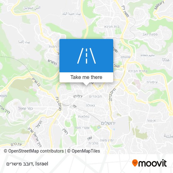 דובב מישרים map