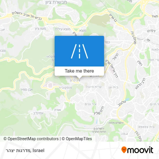Карта מדרגות יצהר