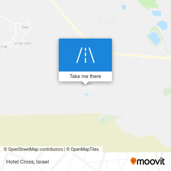 Hotel Cross map