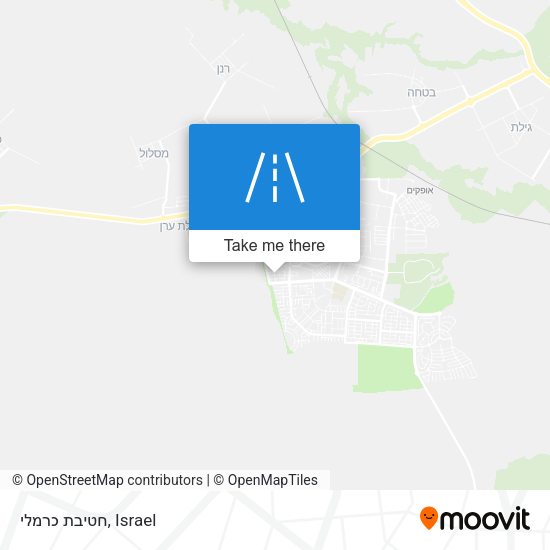 חטיבת כרמלי map