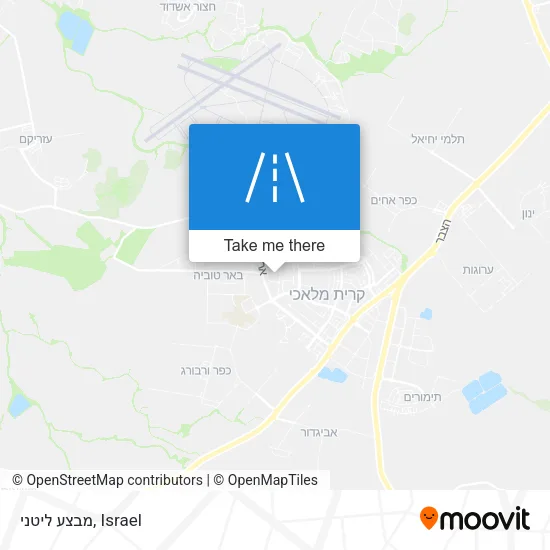 Карта מבצע ליטני