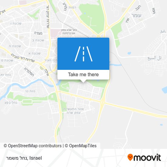 Карта נחל משמר