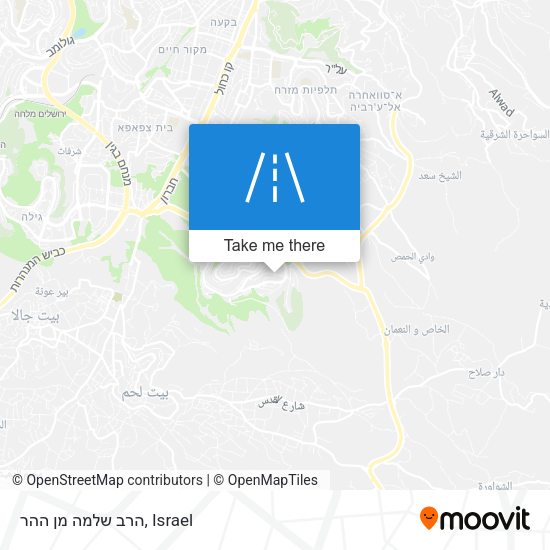 הרב שלמה מן ההר map