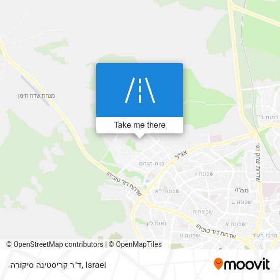ד"ר קריסטינה סיקורה map