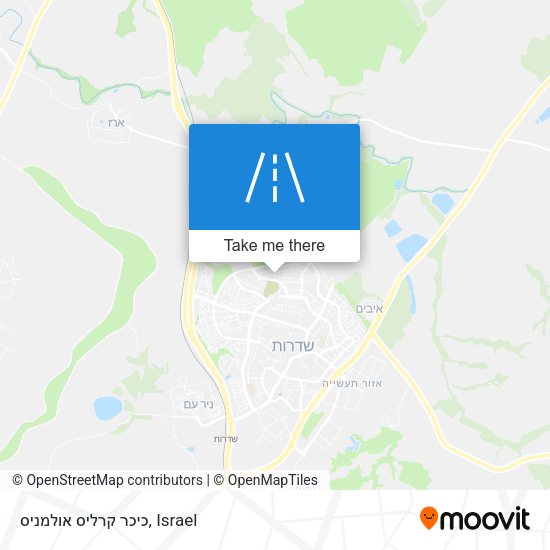 כיכר קרליס אולמניס map