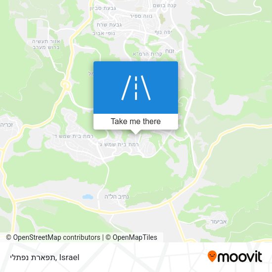 תפארת נפתלי map