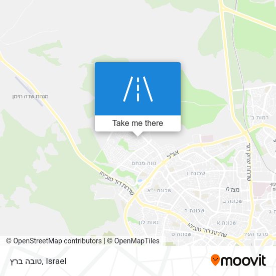 טובה ברץ map