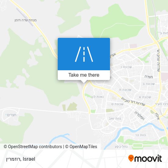 רוזמרין map