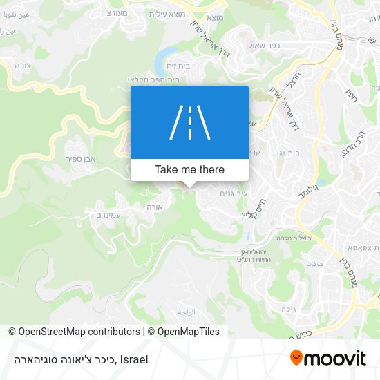 כיכר צ'יאונה סוגיהארה map
