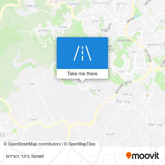 כיכר העיזים map