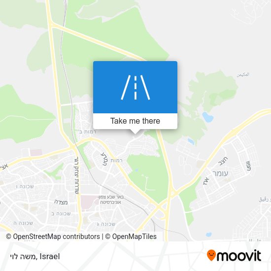 משה לוי map