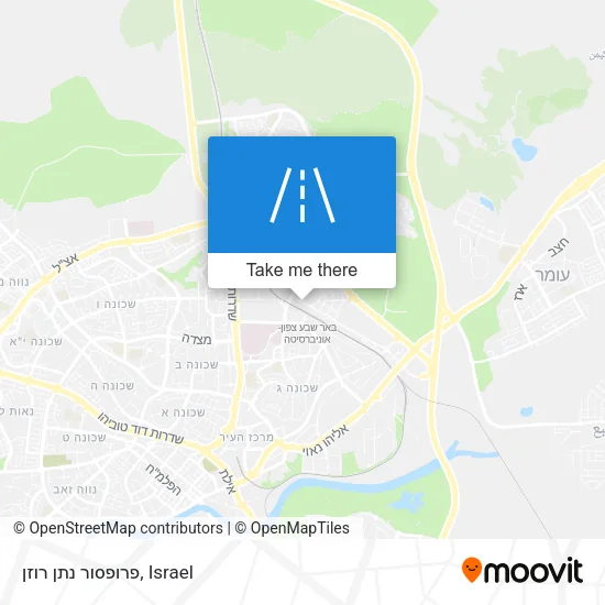 Карта פרופסור נתן רוזן