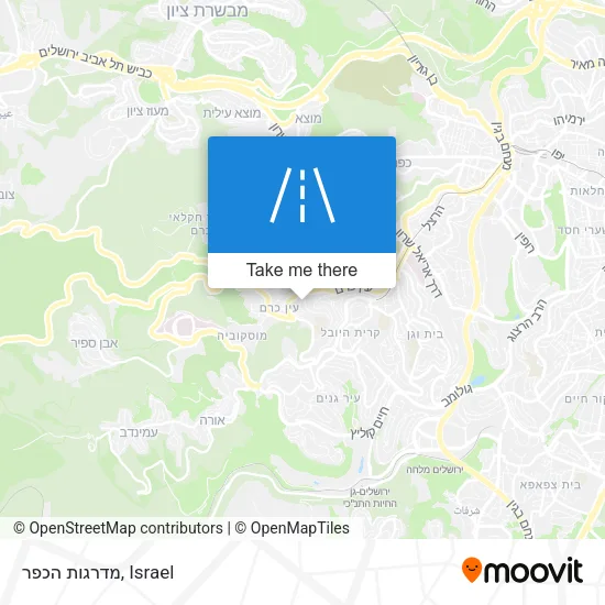 Карта מדרגות הכפר