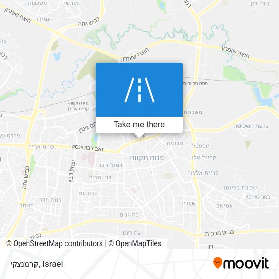 קרמנצקי map
