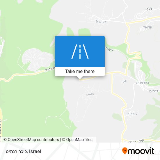 כיכר רנתיס map