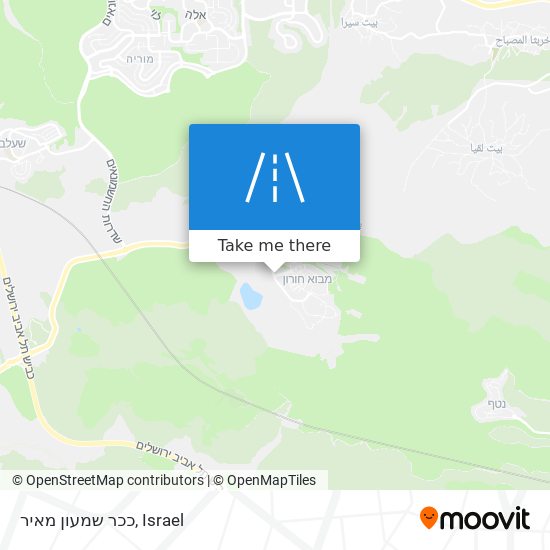 ככר שמעון מאיר map