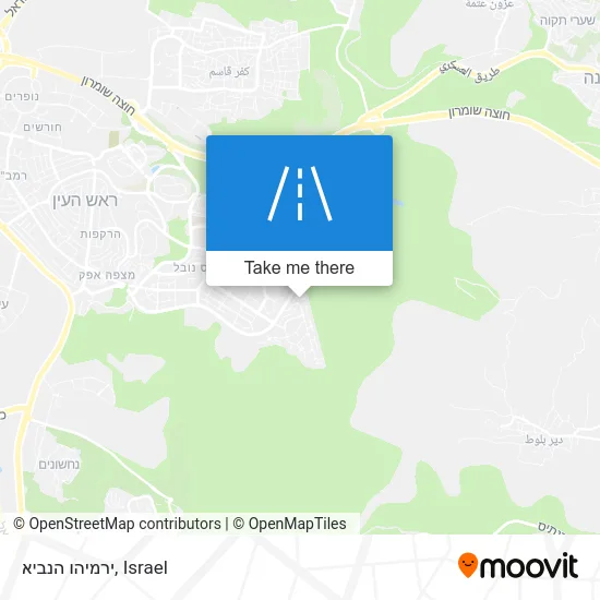 Карта ירמיהו הנביא