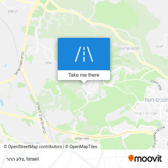 צלע ההר map