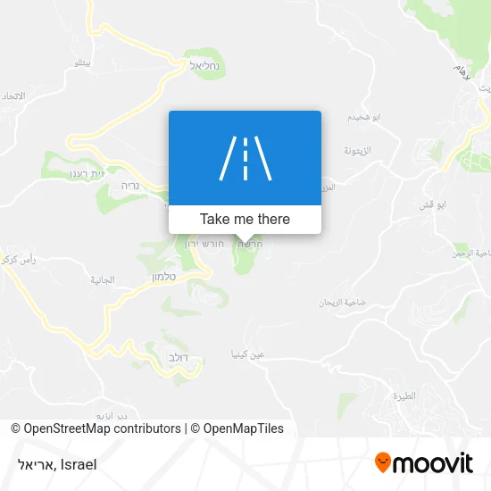 Карта אריאל