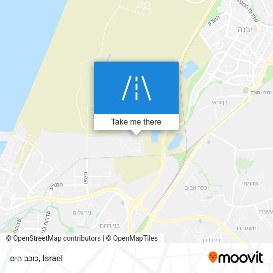 כוכב הים map