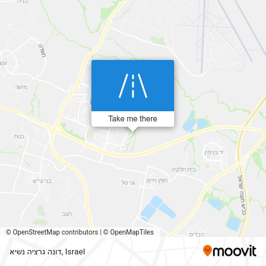 דונה גרציה נשיא map