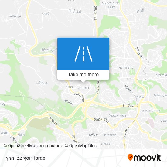 יוסף צבי הרץ map