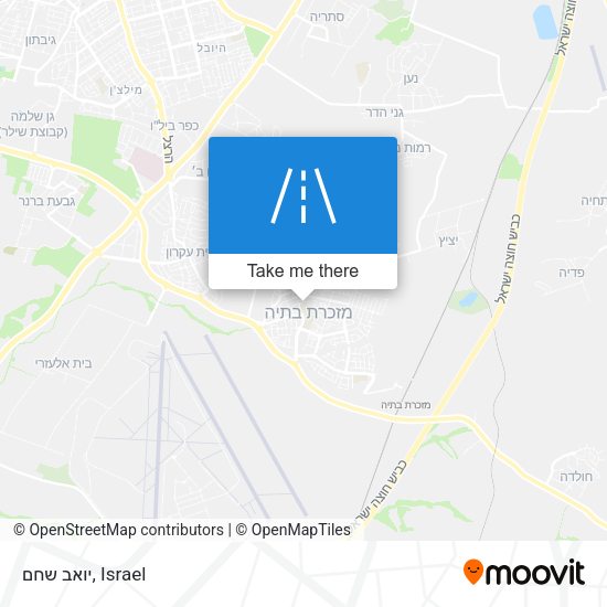 יואב שחם map