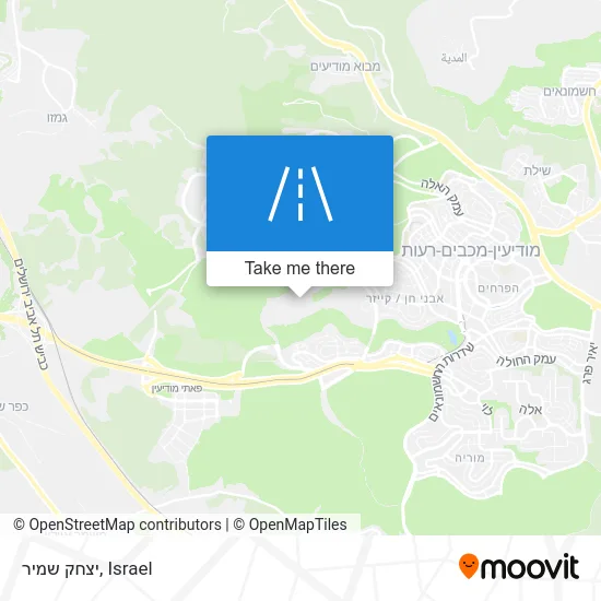 Карта יצחק שמיר