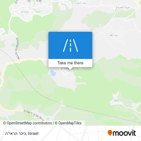 כיכר הראי"ה map