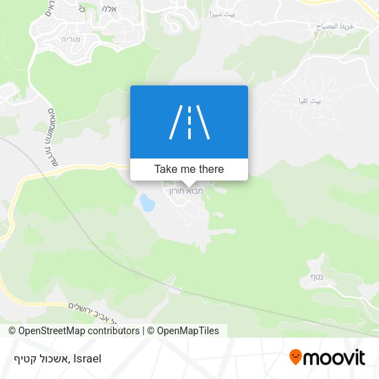 אשכול קטיף map