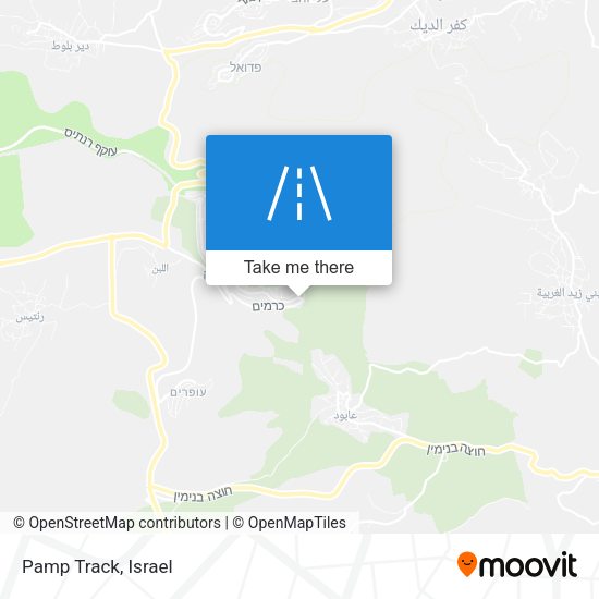 Карта Pamp Track