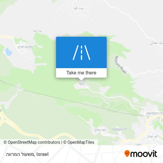 Карта משעול המרווה