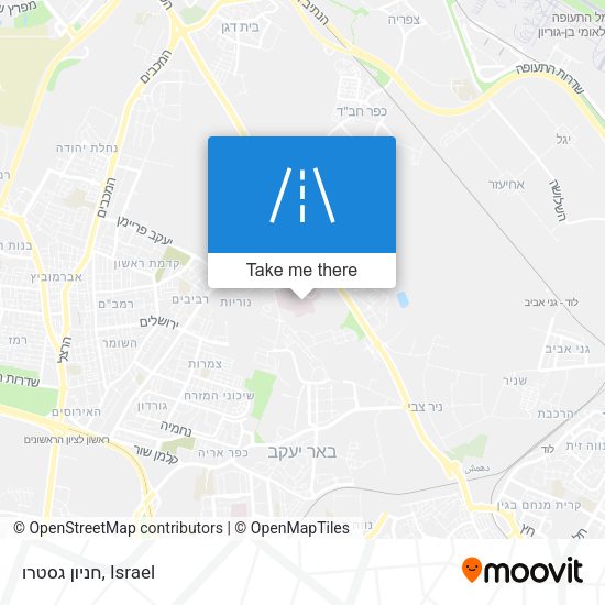 חניון גסטרו map