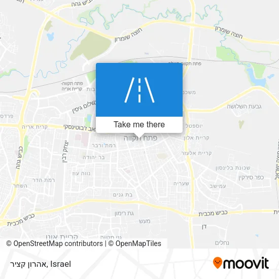Карта אהרון קציר