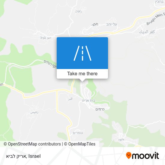 אריק לביא map