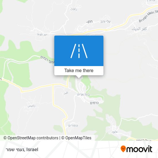 נעמי שמר map