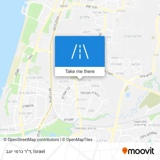 Карта ד"ר כרמי יוגב