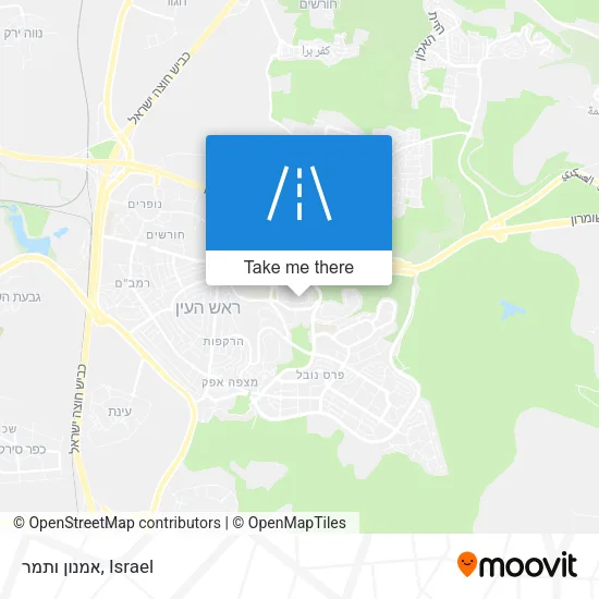 Карта אמנון ותמר