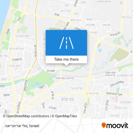 גולי אריתריאה map