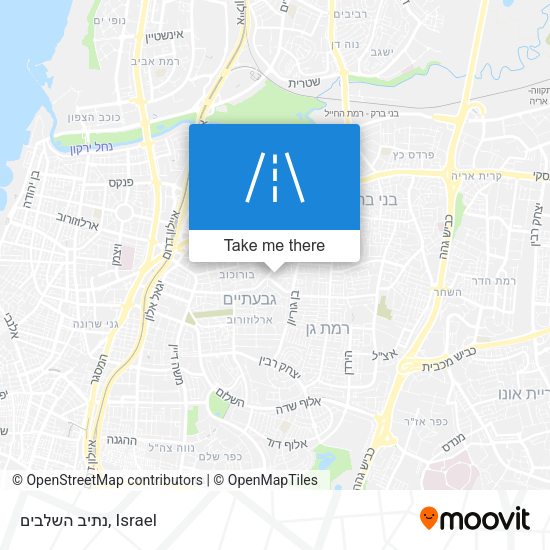 נתיב השלבים map