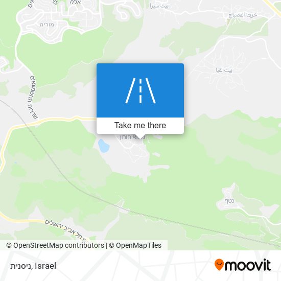 ניסנית map