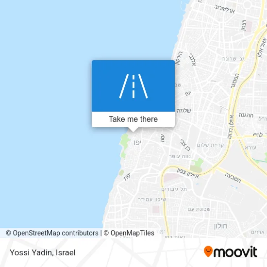 Карта Yossi Yadin