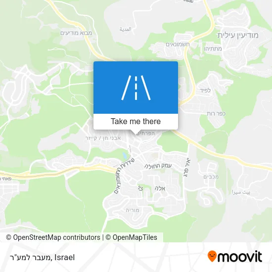 Карта מעבר למע"ר