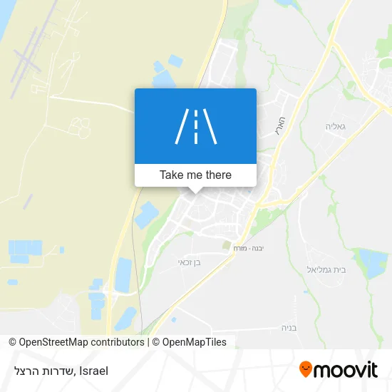 Карта שדרות הרצל