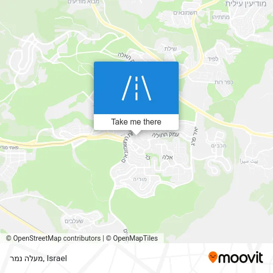 Карта מעלה נמר